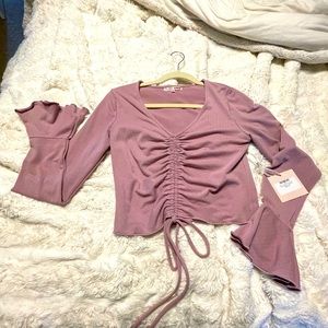 Mauve Bailey Rose Top 💕